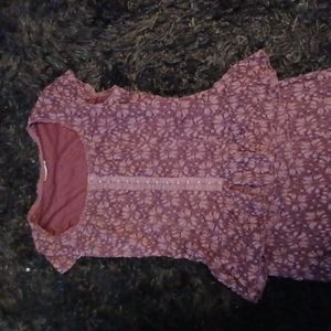 Women's top and skirt